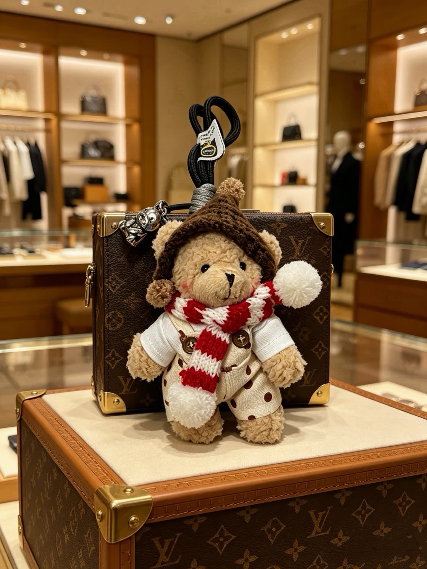 Louis Vuitton Bear Charm